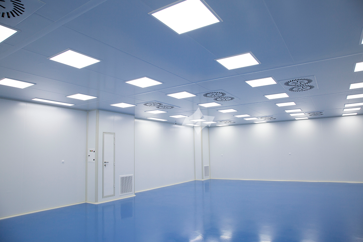 روشنایی اتاق تمیز